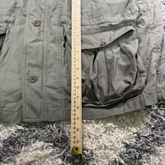 Vintage‎ LL Bean Jacket Heavy Canvas Cotton Green Work Outdoors Men’s XL - Picture 4 of 6